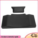 Dilwe coussin de top case passager en cuir pu confort pour top case 36l 40l 45l
