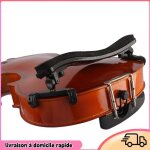 Dilwe �pauli�re pour violon repose - �paule de violon de type universel r�glable en plastique eva rembourr� ...