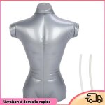 Mannequin gonflable - dilwe - homme - pvc - compact - pratique