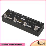 Dilwe p�dale deffet sol918 p�dale multi - effets 5 en 1 p�dale de guitare � effet combin� true bypass ...