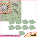 Dilwe tapis de blocage � tricot tricoting blocking mat �pais emp�chez la planche de blocage du crochet ...