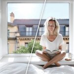 Dimexact - film anti chaleur transparent pour double vitrage bon compromis - transparent - 75 cm x 0. ...