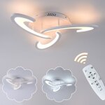 Dimmable led plafonnier acrylique lustre chambre salon cuisine lampe
