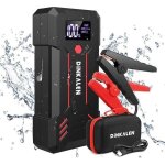 Dinkalen booster batterie voiture 23800mah 3000a portable jump starter moto (toute essence / 8. 0l diesell) ...