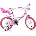 Dino vlo enfant fille - 16 - 6 / 7 ans - blanc et rose