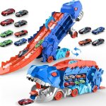 Dinosaur car play truckcamion city transporteurjouet enfant - avec piste de course - coulissante pliable ... Dinosaur car play truckcamion city transporteurjouet enfant - avec piste de course - coulissante pliable ...