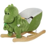 Dinosaure  bascule aiyaplay cheval  bascule pour enfants 18 - 36 mois avec marionnette  main ceinture ...