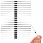 Diode de redressement 1n4007 1000v 1a do41 20 pcs.