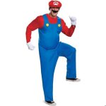Disguise costume mario adulte dguisement classique homme tenue mario pour ftes et vnements