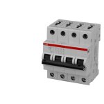 Disjoncteur modulaire abb 40a 4p s204 - c40 pouvoir de coupure 6000a. courbe c. conforme  la norme nf ...