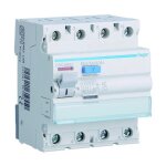 Disjoncteur diff�rentiel - hager - 4p 63a 30ma type ac - montage rail din - ip20 - 230 / 400v
