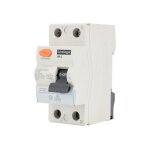Disjoncteur diffrentiel - schelinger - 2p 40a 30ma - type a - 10ka - rail din