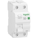 Disjoncteur diffrentiel - schneider electric - resi9 - 1p + n - 40a - 30ma - blanc