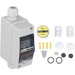 Disjoncteur miniature 2p ip65 tanche pour systme solaire pv dc 1000v 20a