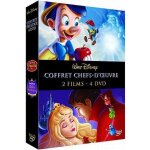 Disney classiques - coffret 4 dvd pinocchio / la belle au bois dormant