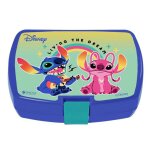 Boite go�ter - disney - lilo et stitch - multicolore - rectangulaire - r�utilisable
