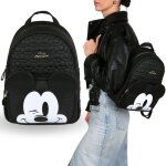 Disney mickey mouse noir sac à dos matelassé jeunes sac à dos urbain spacieux pour femmes 24x33x10 cm ... Disney mickey mouse noir sac à dos matelassé jeunes sac à dos urbain spacieux pour femmes 24x33x10 cm ...