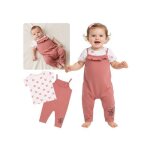 Disney minnie mouse b�b�s ensemble doux pour fille ensemble en coton pour cadeau 68 cm