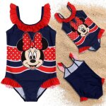 Disney minnie mouse maillot de bain une pi�ce pour filles pour la piscine pour la plage pour filles oeko ...