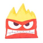 Disney pixar vice - versa - coussin d�coratif en forme de col�re 30 cm coussin doux pour lit enfant