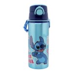 Bouteille deau - disney - stitch - aluminium 730 ml - paille intégrée - sangle de transport Bouteille deau - disney - stitch - aluminium 730 ml - paille intégrée - sangle de transport