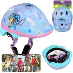 Disney stitch casque de v�lo bleu pour enfants filles r�glable 44 - 48 cm