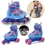 Disney stitch rollerblades rollers pour filles 3in1 adjustable patin a roulette pour lapprentissage du ...