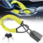 Dispositif antivol universel pour volant verrou de scurit avec 3 cls convient la plupart des vhicules ...