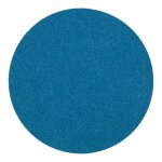 Disque abrasif auto - agrippant - klingspor - ps 21 fk - 115 mm - grain 80 - corindon zirconien