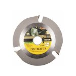 Disque bois meuleuse 125 mm - disque a tronconner le bois - disque � sculpter pour meuleuse dangle