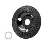 Disque bois meuleuse (� 125 mm x 22mm)disque de meulage du bois en carbure de tungst�nepour fa�onner ...