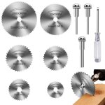 Disques de coupe pour dremel hss lame mini scie circulaire pour couper bois plastique et m�tal