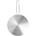 Disque cuisson induction convertisseur chaleur gaz fonte acier inoxydable 20cm poign�e pzcc