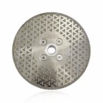 Disque diamant 125mm lame de scie �lectroplaqu� double face pour coupe et meulage pierre granit marbre ...