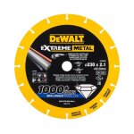 Disque diamant metalmax extreme metal 230 mm dewalt dt40255 - coupe dans une vaste gamme de matriaux ...