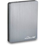 Disque dur externe portable avec usb3. 0 pour ordinateur de bureau et portable 63 cm 250 go gris