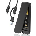 Disque dur externe - disque ssd m. 2 nvme - adaptateur nvme pcie m - key / m + b key - 4to - pour m. ...