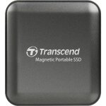 Disque dur externe ssd - transcend - esd420 - 2 to - design magn�tique - usb 3. 2 gen 2