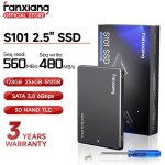 Disque dur ssd sata interne fanxiang s101 25 ssd 512 go sata iii 6 gbit / s pour pc portable Disque dur ssd sata interne fanxiang s101 25 ssd 512 go sata iii 6 gbit / s pour pc portable