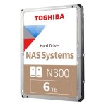 Disque dur nas - toshiba - n300 - 6 to - sata 3. 5 - 7200 rpm