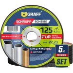 Disques � �barber m�tal 125 x 6 mmlot de 25 pi�ces pour meuleuseadapt�s acier et m�tal disque � meuler ...