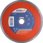 Disque de meuleuse - dedra - h1125a - diamant continu - 230 mm - pour cramique