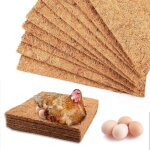 Disque de paillage coco - dok - lot de 10 - 30x30 cm - r�utilisable - fibre de coco naturelle - biod�gradable ...