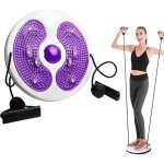 Disque de torsion fitness twist disque de taille avec corde de traction multifonctionnel balance board ...