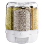 Distributeur alimentaire rotatif distributeur de riz 6 grilles assortiment de distributeurs de petit ...