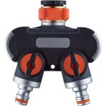 Robinet double sortie double sorties d?eau ind�pendantes avec interrupteur de commande pour lave - auto ...