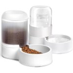 Distributeur automatique de croquettes pour chat � gravit� dune capacit� de 21 l sans bpa en plastique ...