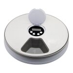 Distributeur automatique de nourriture pour chats chiens lapins et petits animaux 6 gamelles nourriture ...