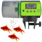 Distributeur automatique de nourriture - kzq - 200 ml - minuterie - pour petits aquariums - poissons ...