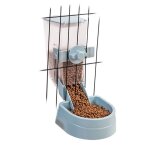Distributeur automatique de nourriture pour lapin - 1 l - gamelles pour nourriture et eau - pour petit ...
